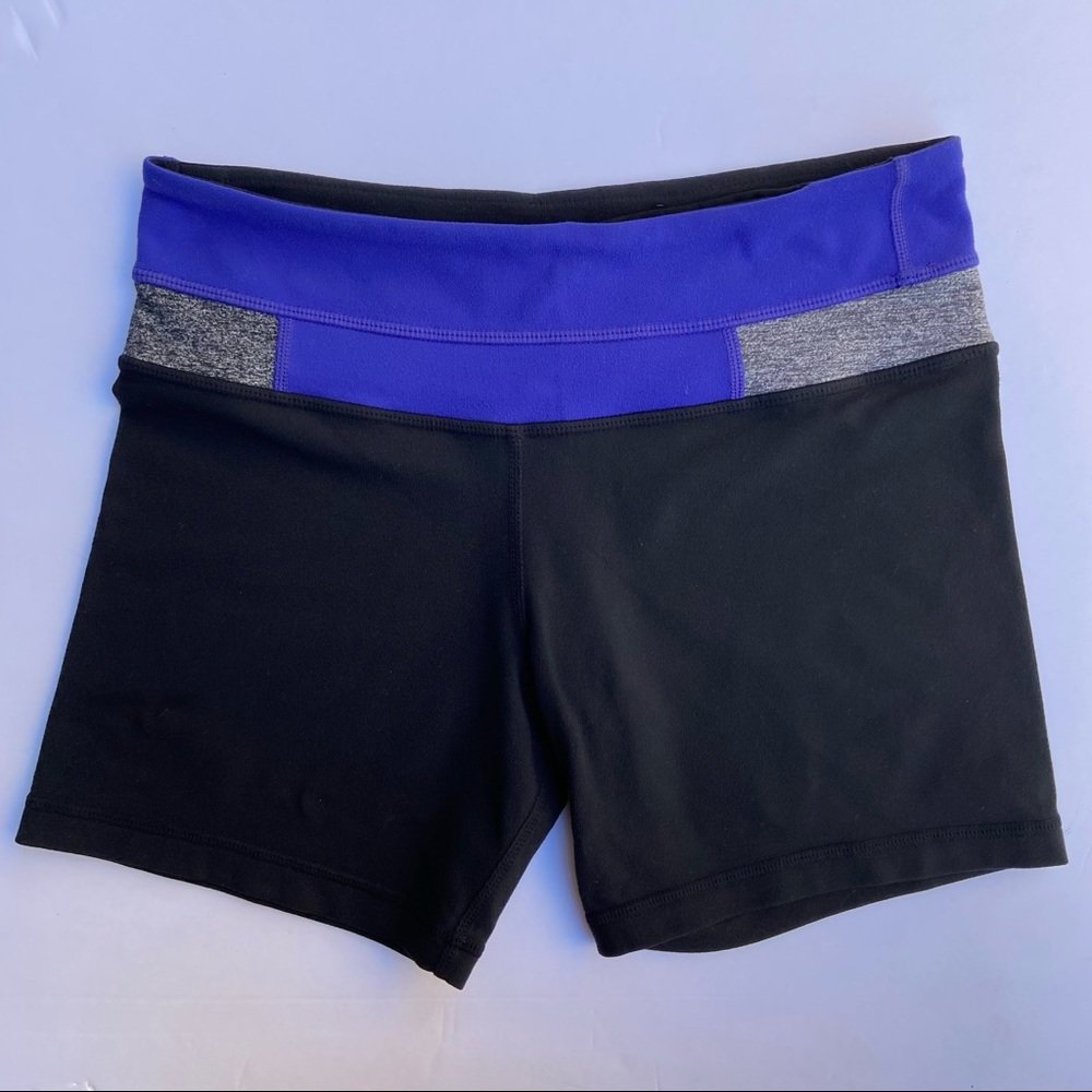 Lululemon Athletic Shorts - Blue and Black